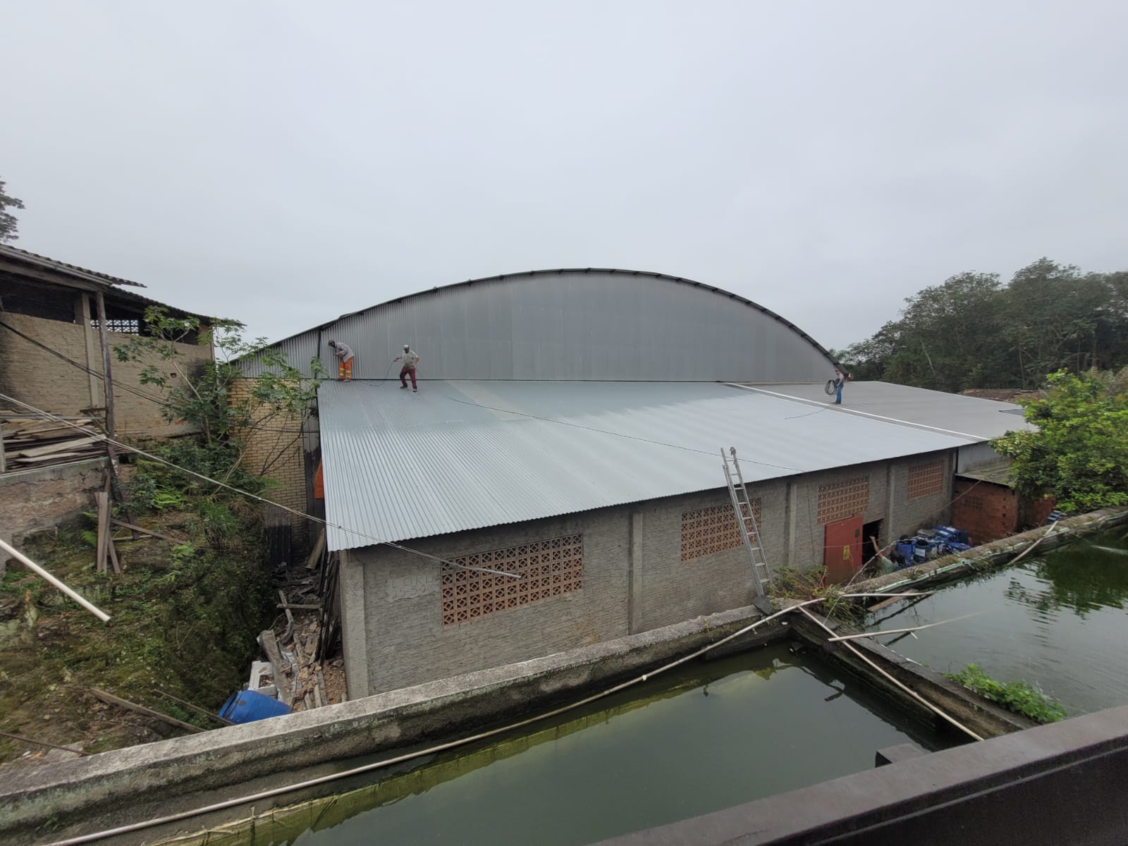 Pavilhão metálico em Criciúma SC